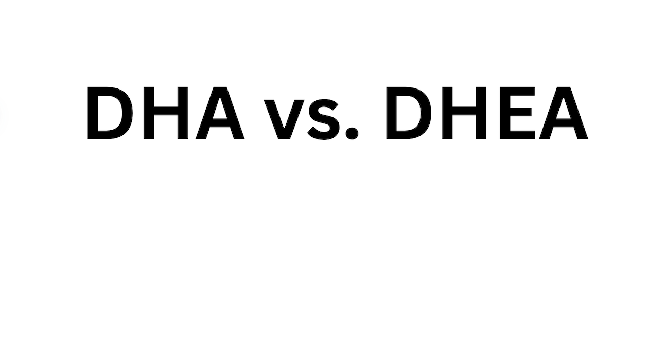 dha vs dhea text